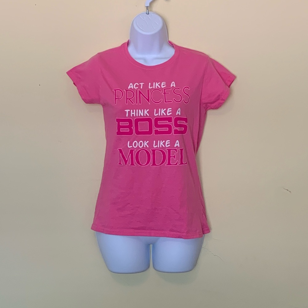 Princess Boss Model Pink T-shirt